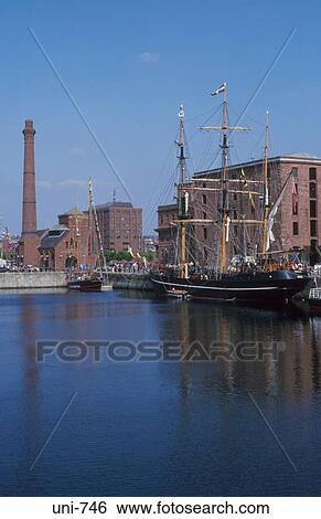 Tall Ship in Dock Liverpool UK View Large Photo Image Stock Photograph - Tall Ship in Dock Liverpool UK. Fotosearch