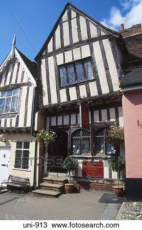 The Crooked House Lavenham UK View Large Photo Image Stock Image - The Crooked House Lavenham UK. Fotosearch