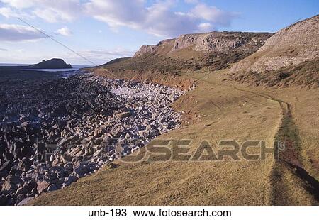 The Gower Wales UK View Large Photo Image Stock Image - The Gower Wales UK. Fotosearch