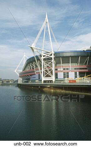 The Millennium Stadium Cardiff Wales UK View Large Photo Image Stock Image - The Millennium Stadium Cardiff Wales UK. Fotosearch