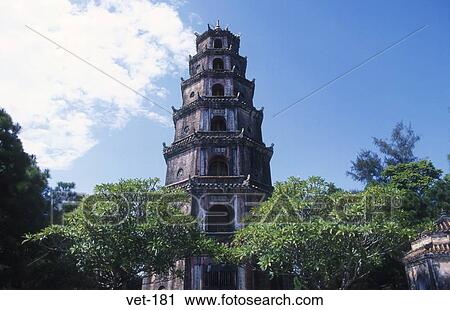 Thien Mu Pagoda Hue Vietnam View Large Photo Image Stock Image - Thien Mu Pagoda Hue Vietnam. Fotosearch