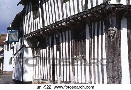Timber Framed Buildings Lavenham UK View Large Photo Image Stock Image - Timber Framed Buildings Lavenham UK. Fotosearch