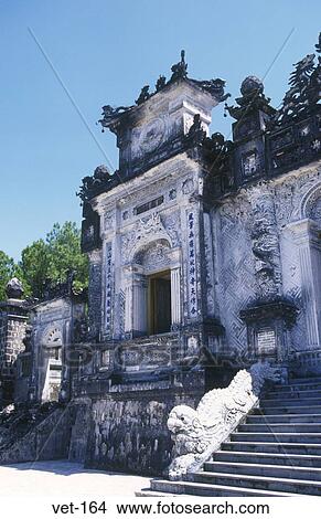 Tomb of Khai Dinh Hue Vietnam View Large Photo Image Picture - Tomb of Khai Dinh Hue Vietnam. Fotosearch