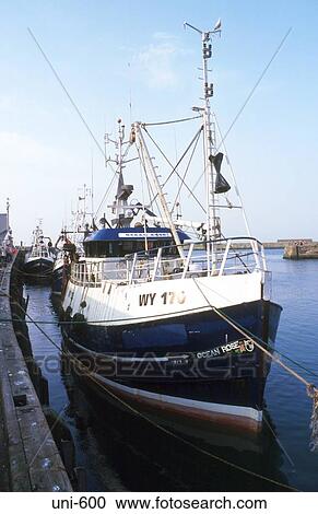 Trawler at Quayside Whitby UK View Large Photo Image Stock Image - Trawler at Quayside Whitby UK. Fotosearch