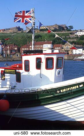Trawler in Whitby Harbour UK View Large Photo Image Stock Image - Trawler in Whitby Harbour UK. Fotosearch