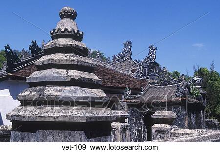 Tu Hieu Pagoda and Monastery Vietnam View Large Photo Image Stock Photo - Tu Hieu Pagoda and Monastery Vietnam. Fotosearch