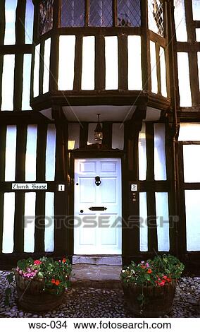 Tudor Building UK View Large Photo Image Picture - Tudor Building UK. Fotosearch