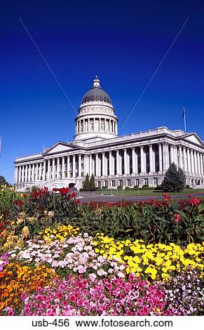 Stock Photograph - Utah State Capital Building Salt Lake City USA. Fotosearch