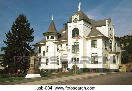 Victorian Gothic Courthouse Pomeroy Washington USA View Large Photo Image Picture - Victorian Gothic Courthouse Pomeroy Washington USA. Fotosearch