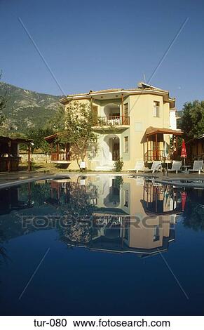 View across Swimming Pool to Villa Istanbul Turkey View Large Photo Image Stock Image - View across Swimming Pool to Villa Istanbul Turkey. Fotosearch