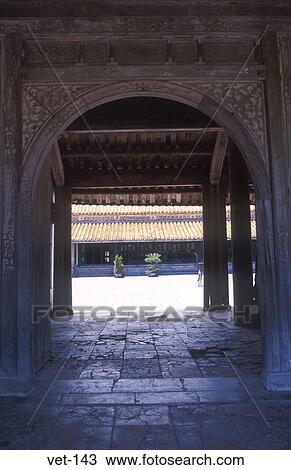 View through Arch Tomb of Tu Duc Vietnam View Large Photo Image Stock Image - View through Arch Tomb of Tu Duc Vietnam. Fotosearch