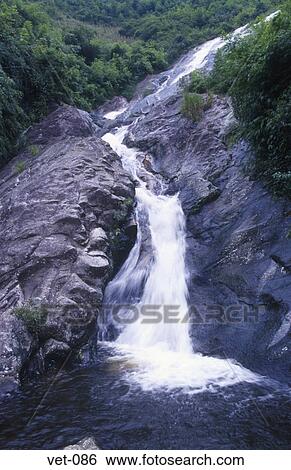 Waterfall Sapa Vietnam View Large Photo Image Stock Photograph - Waterfall Sapa Vietnam. Fotosearch