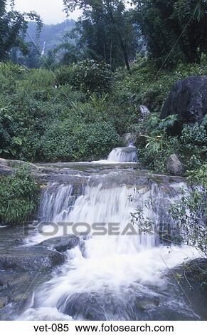 Stock Photography - Waterfall Sapa Vietnam. Fotosearch