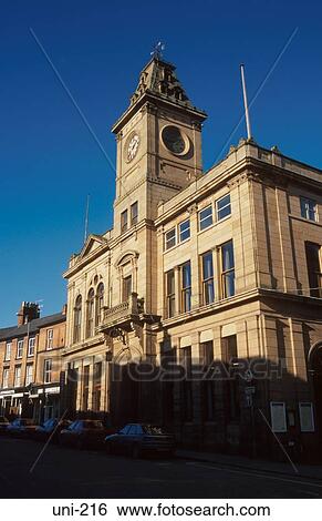 Welshpool Town Hall and Covered Market Wales UK View Large Photo Image Stock Photograph - Welshpool Town Hall and Covered Market Wales UK. Fotosearch