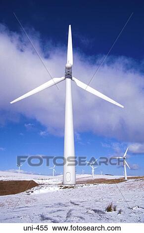 Wind Turbine on Welsh Hillside View Large Photo Image Stock Photography - Wind Turbine on Welsh Hillside. Fotosearch