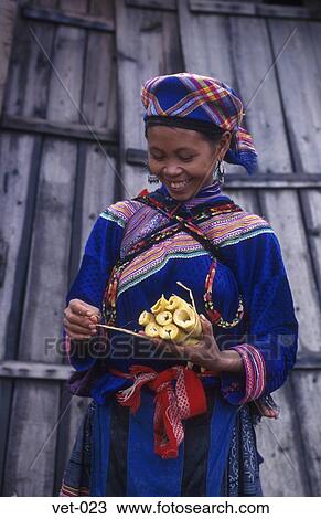 Woman in Traditional Dress Bac Ha Vietnam Asia View Large Photo Image Stock Image - Woman in Traditional Dress Bac Ha Vietnam Asia. Fotosearch