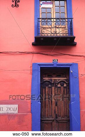 Wood Door and Window in Bogota Colombia View Large Photo Image Stock Image - Wood Door and Window in Bogota Colombia. Fotosearch