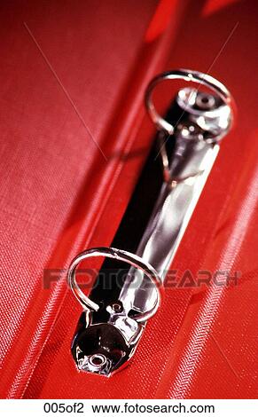 Stock Image - Binder, CIRCLE, CLOSE, DETAIL, FILE. Fotosearch