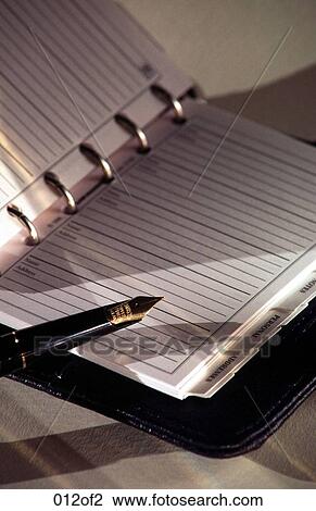 CLOSE, DETAIL, DIARY, FILOFAX View Large Photo Image Stock Image - CLOSE, DETAIL, DIARY, FILOFAX. Fotosearch