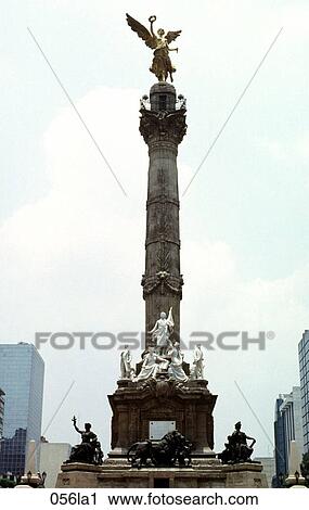 Stock Image - Angel, Column, city, BUILDING, AMERICA. Fotosearch