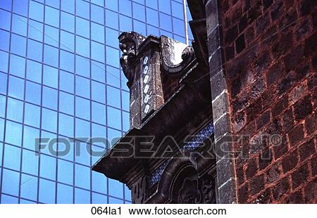 Stock Image - Architecture, BRICK, BLOCK, AMERICA. Fotosearch