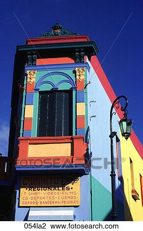 Argentina, Colourful, Buenos, Boca, Aires View Large Photo Image Stock Image - Argentina, Colourful, Buenos, Boca, Aires. Fotosearch