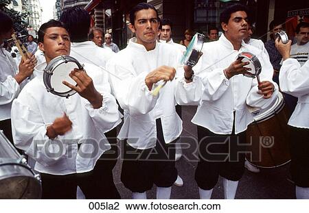 Argentina, Drummers, Buenos, Aires View Large Photo Image Stock Image - Argentina, Drummers, Buenos, Aires. Fotosearch