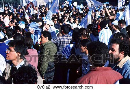 Argentina, Fans, Crowd, Buenos, Aires View Large Photo Image Stock Image - Argentina, Fans, Crowd, Buenos, Aires. Fotosearch