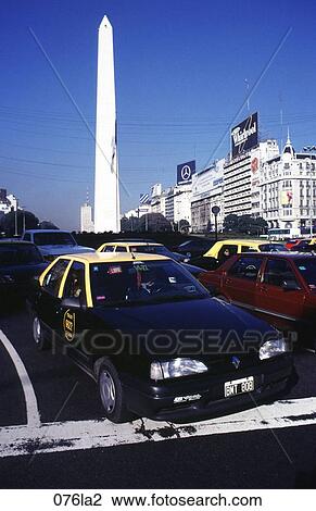 Avenue, Buenos, Aires View Large Photo Image Stock Image - Avenue, Buenos, Aires. Fotosearch