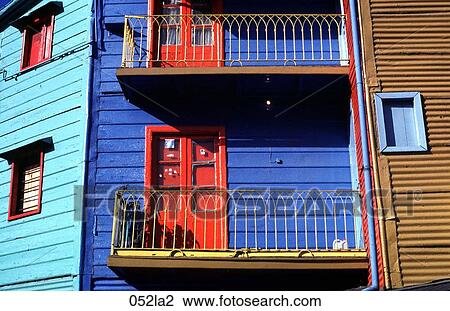 Balconies, Buenos, Boca, Aires View Large Photo Image Stock Image - Balconies, Buenos, Boca, Aires. Fotosearch