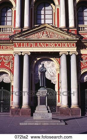 Stock Image - Facade, Iglesia, Francisco, Argentina. Fotosearch