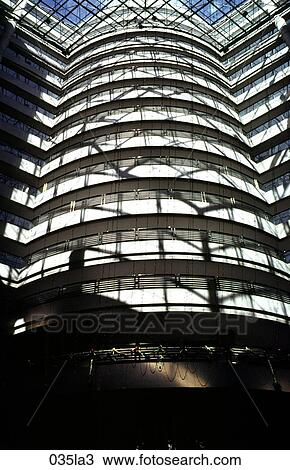 Stock Image - ARCHITECTURE, Building, Bogota, Atrium, AMERICA. Fotosearch