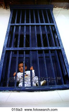 Baby, CHILD, Behind, Bars, AMERICA View Large Photo Image Stock Image - Baby, CHILD, Behind, Bars, AMERICA. Fotosearch