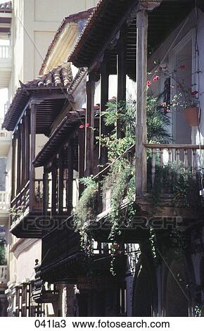 Balconies, Colombia, Catagena, BALCONY, AMERICA View Large Photo Image Stock Image - Balconies, Colombia, Catagena, BALCONY, AMERICA. Fotosearch