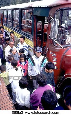 Bogota, Coach, BUS, AMERICA View Large Photo Image Stock Image - Bogota, Coach, BUS, AMERICA. Fotosearch