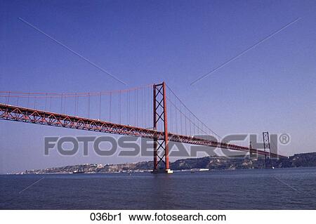 April, Lisbon, EUROPE, Bridge, 25th View Large Photo Image Stock Image - April, Lisbon, EUROPE, Bridge, 25th. Fotosearch