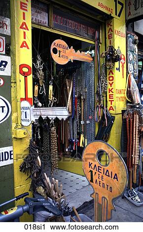 Stock Image - BELT, Greece, BUILDING, Athens. Fotosearch