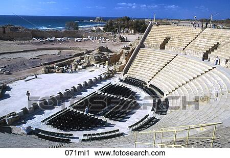ANCIENT, Caesarea, ARCHITECTURE, Amphitheatre View Large Photo Image Stock Image - ANCIENT, Caesarea, ARCHITECTURE, Amphitheatre. Fotosearch