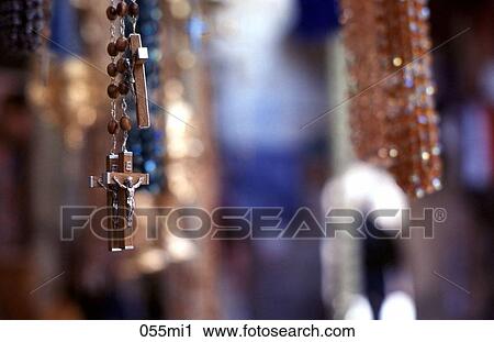 BEAD, CATHOLIC, CHRISTIAN, CROSS, Display View Large Photo Image Stock Image - BEAD, CATHOLIC, CHRISTIAN, CROSS, Display. Fotosearch