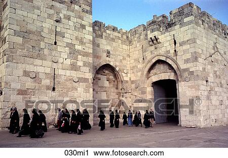 Stock Image - BLACK, CITY, CLOTHES, East, Gate. Fotosearch