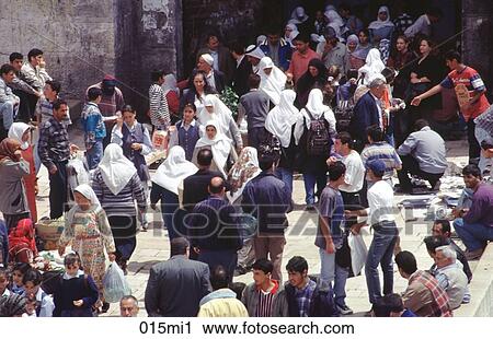 BUSY, City, Crowd, Damascus View Large Photo Image Stock Image - BUSY, City, Crowd, Damascus. Fotosearch