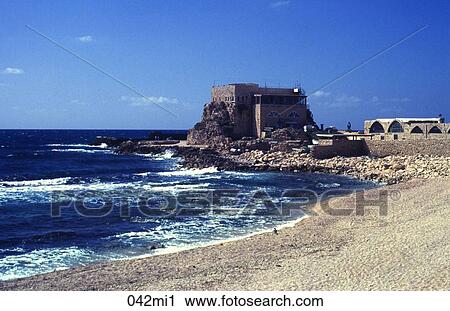 Caesarea, Converted, Coast, Citadel, ARCHITECTURE View Large Photo Image Stock Image - Caesarea, Converted, Coast, Citadel, ARCHITECTURE. Fotosearch