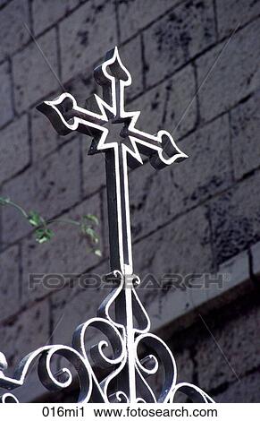 Christian, City, Cross, East View Large Photo Image Stock Image - Christian, City, Cross, East. Fotosearch