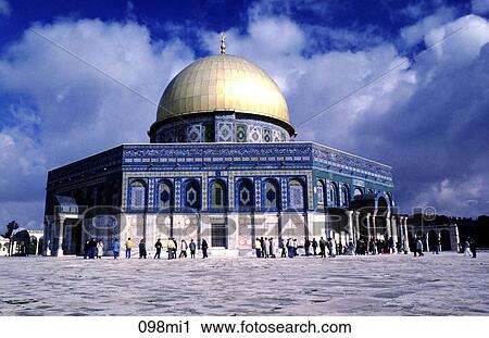 Stock Image - Dome, ISLAM, GOLD, East, ARCHITECTURE. Fotosearch