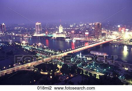 Stock Image - ARCHITECTURE, BUILDINGS, BRIDGE, AFRICA. Fotosearch