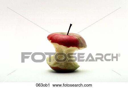 BITE, EATEN, Core, BITTEN, Apple View Large Photo Image Stock Image - BITE, EATEN, Core, BITTEN, Apple. Fotosearch