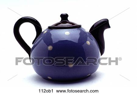 Blue, Ceramic, DRINK, HANDLE, LID View Large Photo Image Stock Image - Blue, Ceramic, DRINK, HANDLE, LID. Fotosearch