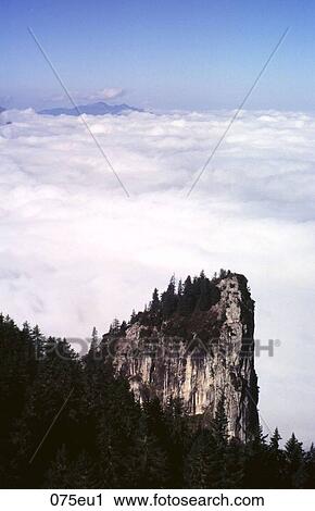 Stock Image - Alps, COUNTRY, Cloud, BAVARIAN, against. Fotosearch