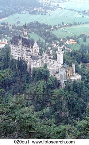 Bavaria 森林 ヨーロッパ 城 建築 ストックイメージ 020eu1 Fotosearch