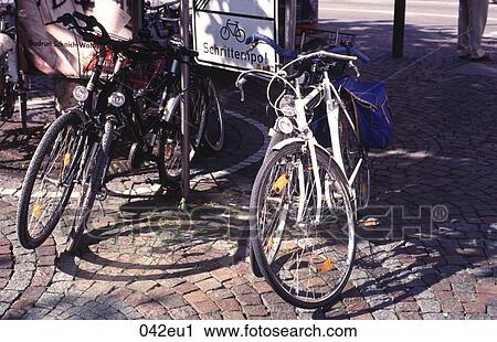 Bicycle, EUROPE, CYCLE, BIKE, Area View Large Photo Image Stock Image - Bicycle, EUROPE, CYCLE, BIKE, Area. Fotosearch